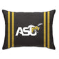 NCAA Standard Stripe Logo Bed Pillow