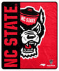 NCAA Endzone Ultra Soft Tailgate Throw