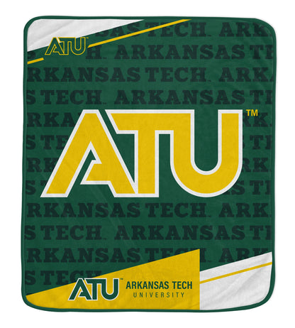 NCAA Diagonal Ghost Ultra Soft 50x60 Blanket