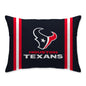 NFL Standard Logo Stripe Bed Pillow