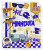 NFL Loco Fan Ultra Cozy 60x70 Sherpa Blanket
