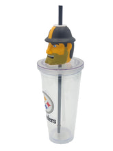 Load image into Gallery viewer, NFL Mascot Lid 24oz Sipper
