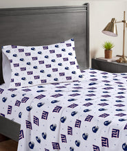 Load image into Gallery viewer, NFL Small X Twin Sheet Set
