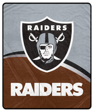 Load image into Gallery viewer, NFL Gameball Ultra Soft Tailgate Throw
