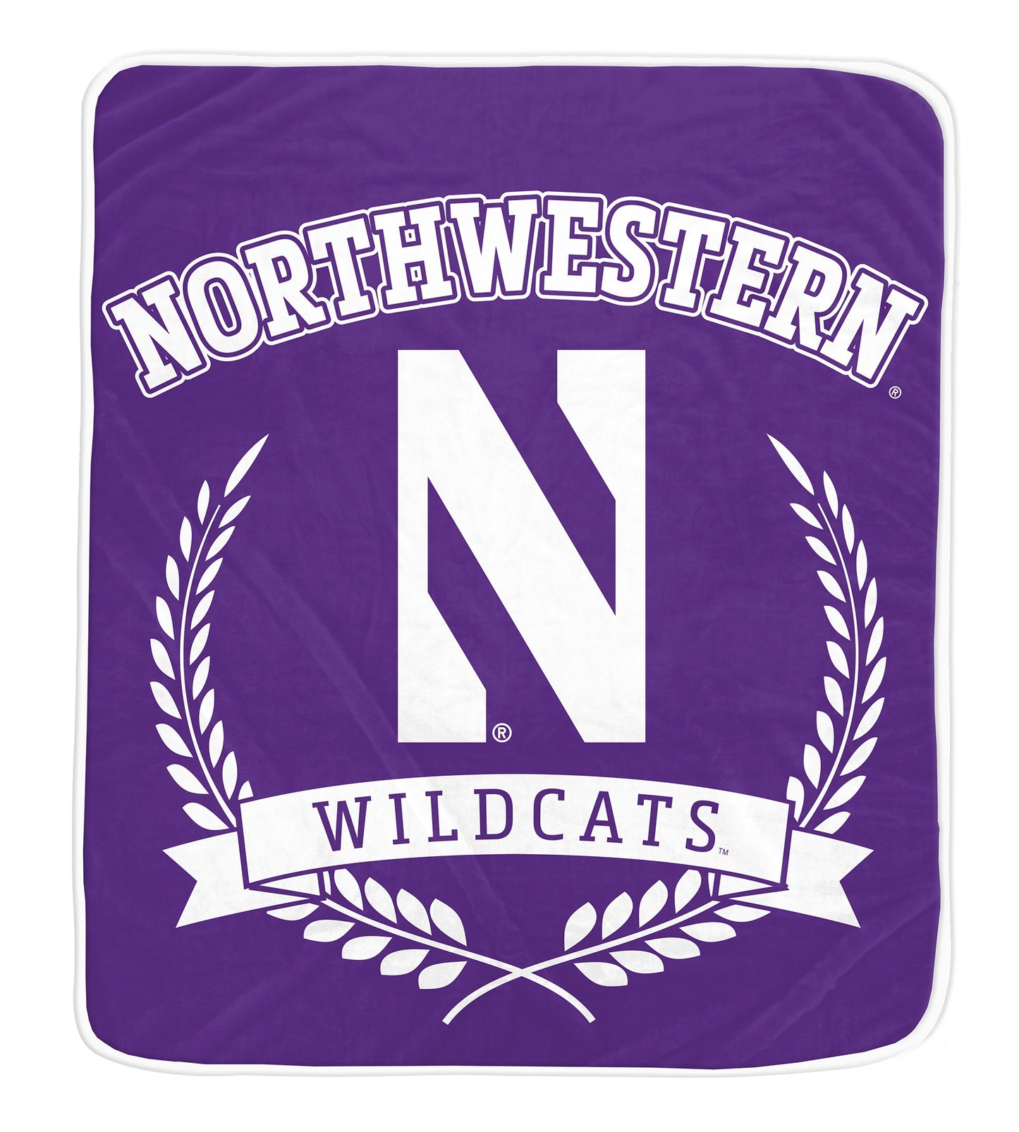 NCAA University Crest 50x60 Ultra Soft Blanket