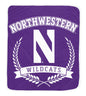 NCAA University Crest 50x60 Ultra Soft Blanket