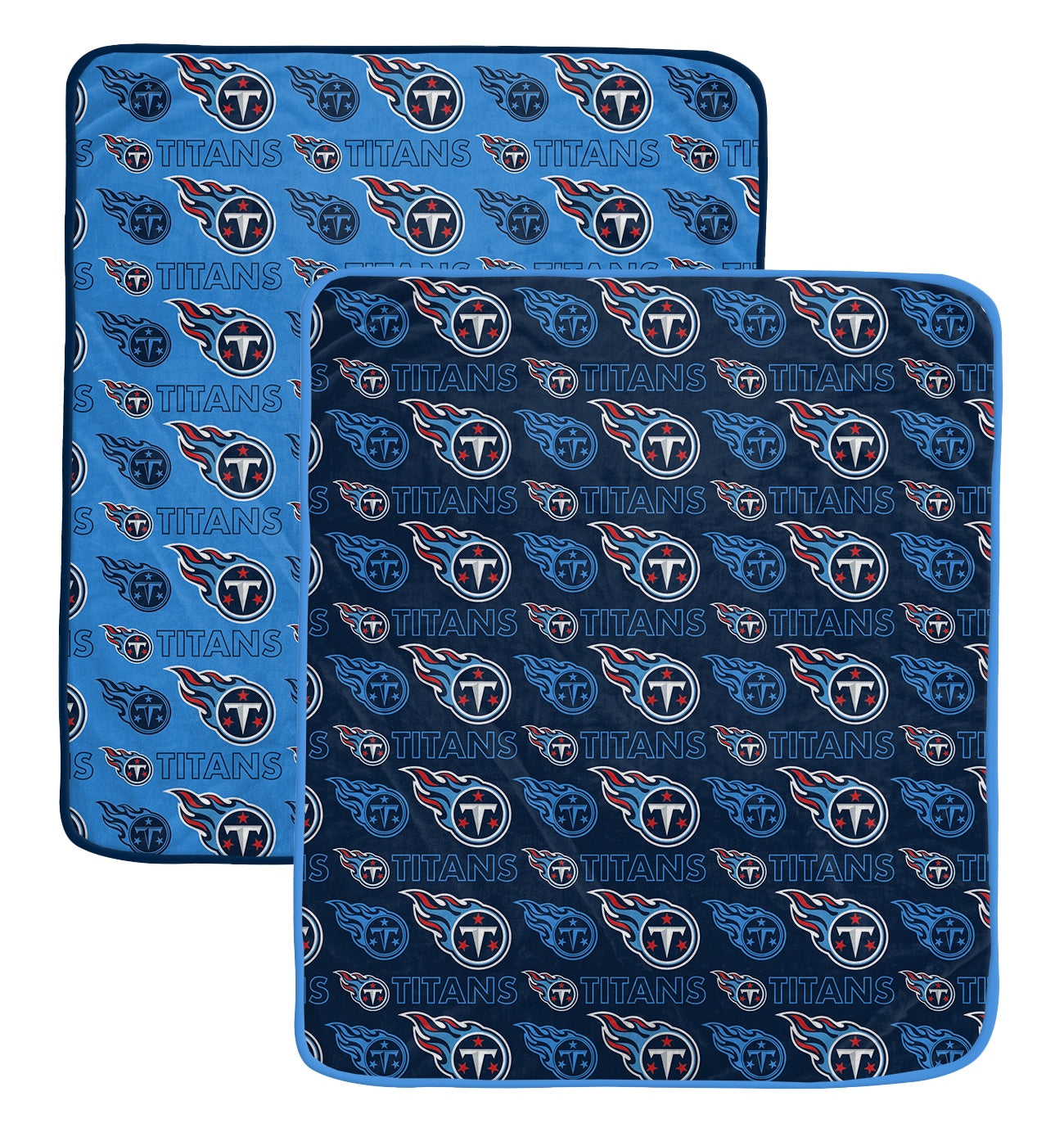 NFL Home & Away Logo Roll 60x70 2 Pack Blanket Set