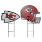 NFL Logo and Helmet 2 Pack Yard Sign Set