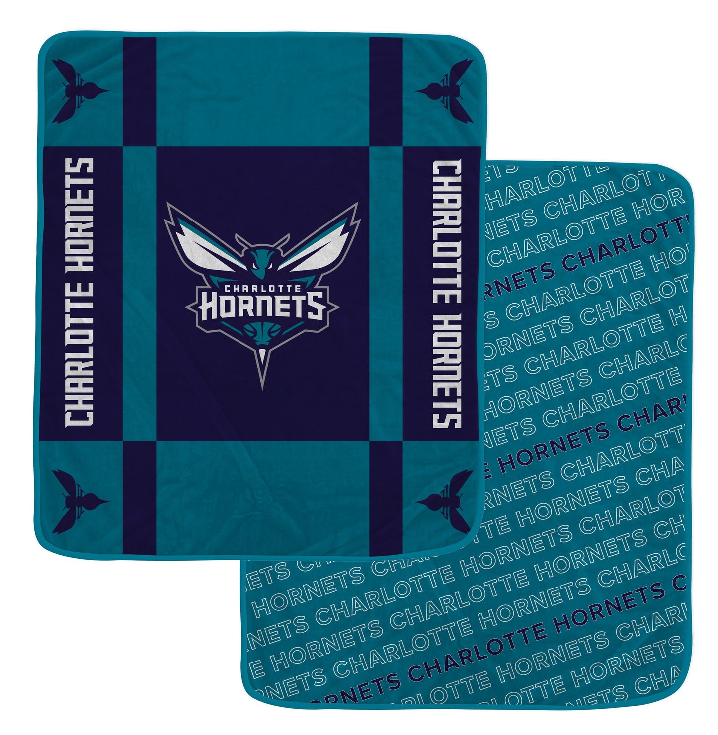 NBA Reverse Block Double Sided 60x70 Ultra Cozy Blanket