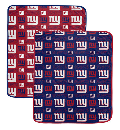 NFL Home & Away Logo Roll 60x70 2 Pack Blanket Set