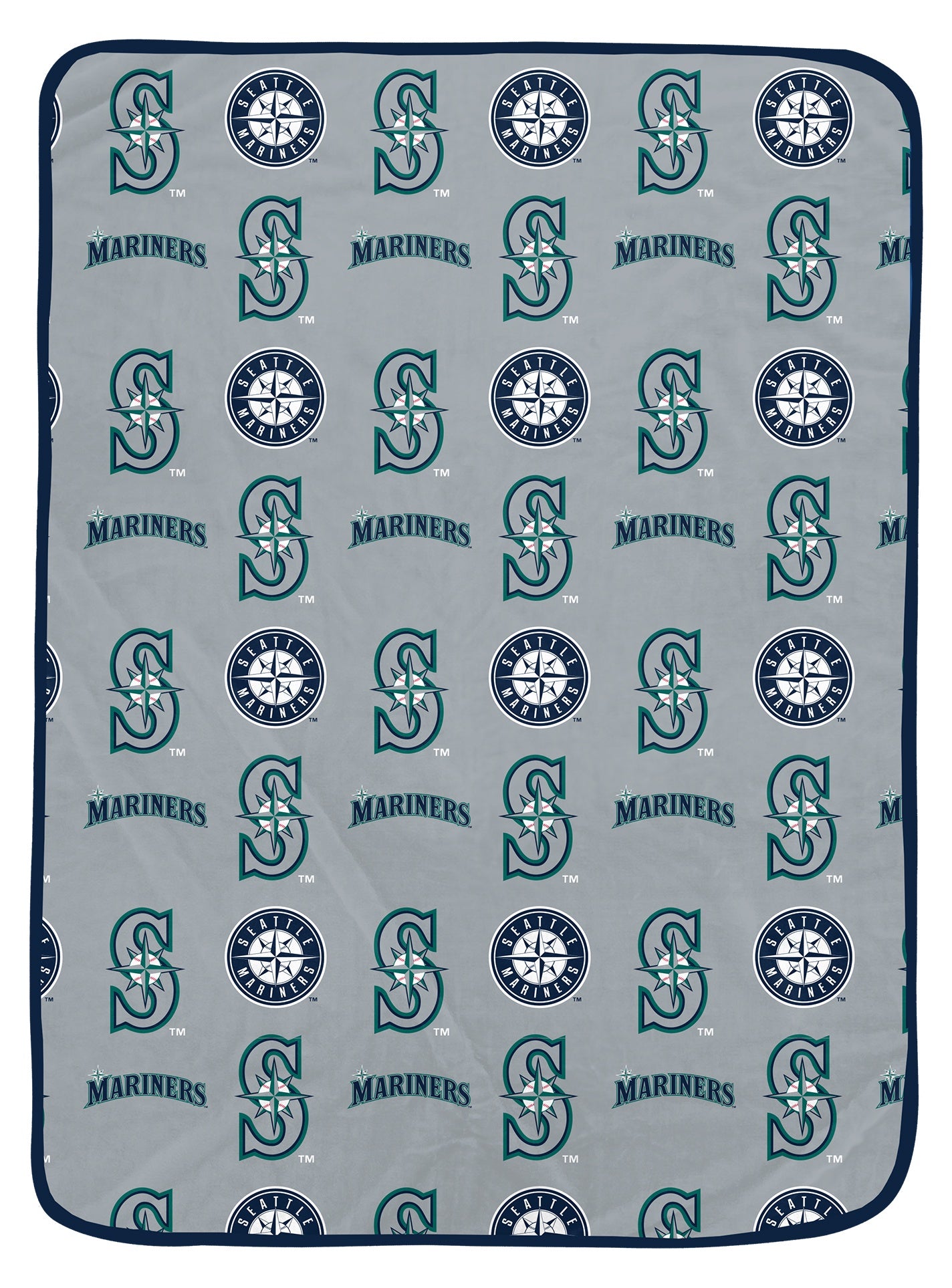 MLB Logo Roll Ultra Cozy Oversized 66x95 Blanket