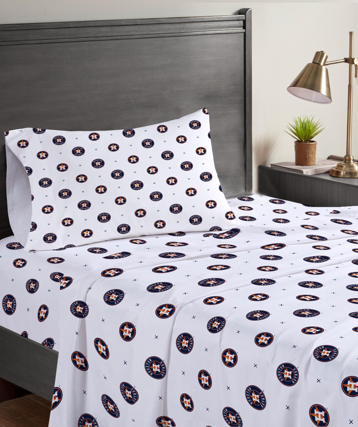 MLB Small X Twin Sheet Set