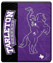 Load image into Gallery viewer, NCAA Endzone Ultra Soft Tailgate Throw
