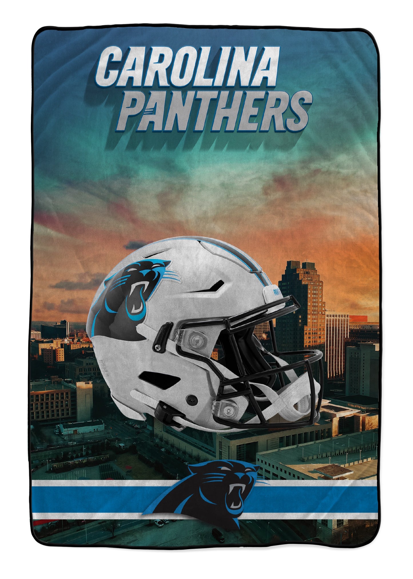 NFL Skyline Series Helmet 66x95 Oversized Blanket