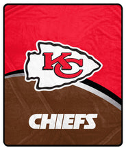 Load image into Gallery viewer, NFL Gameball Ultra Soft Tailgate Throw
