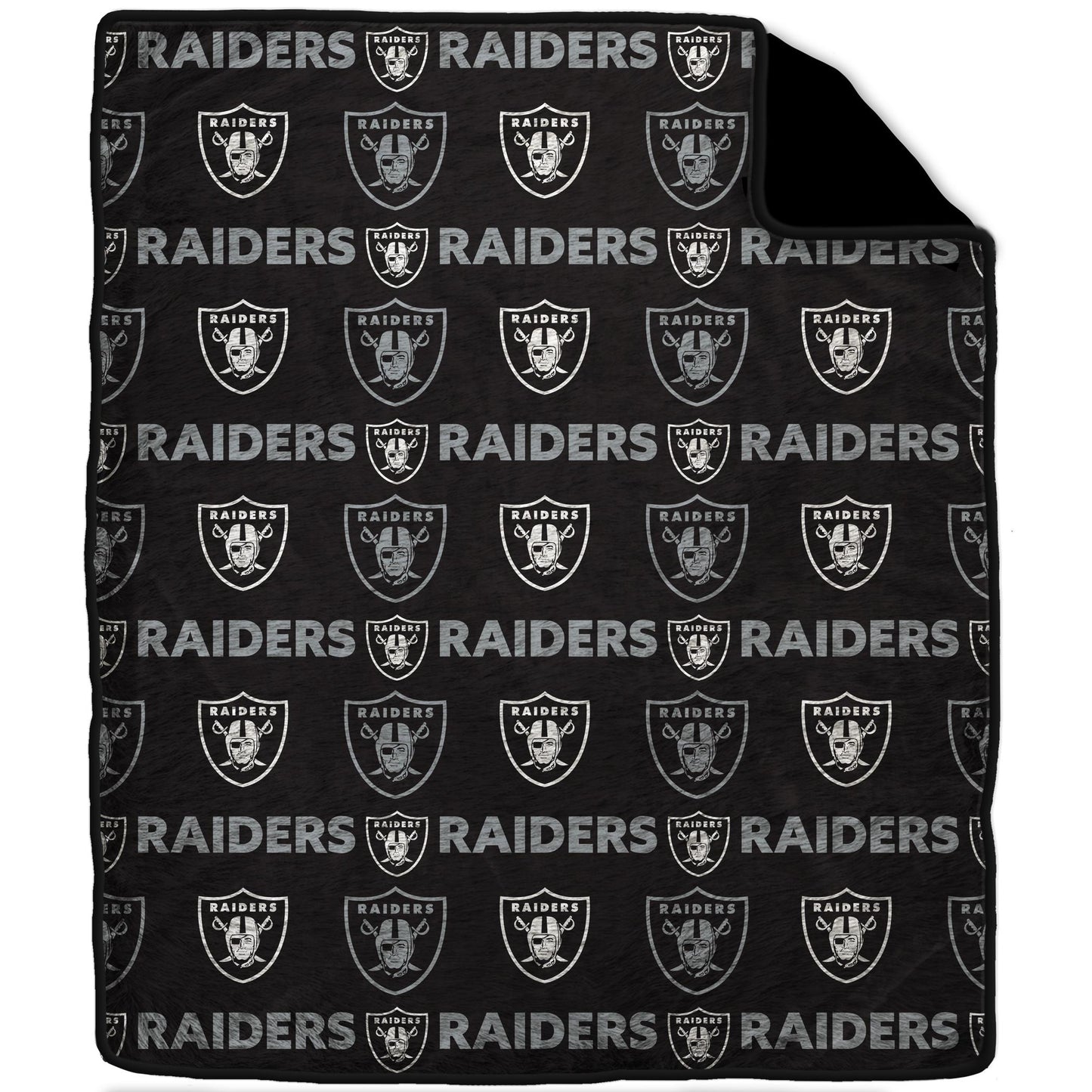 NFL Tonal Wordmark 60x70 Faux Fur Blanket