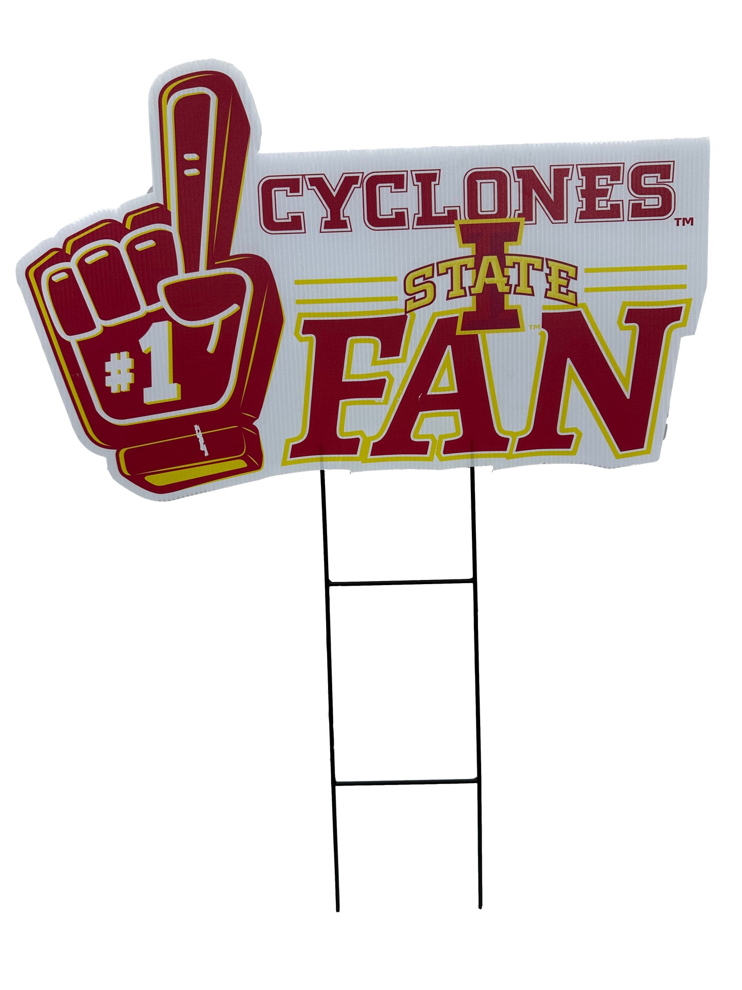 NCAA #1 Fan Yard Sign