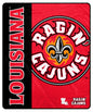 NCAA Endzone Ultra Soft Tailgate Throw