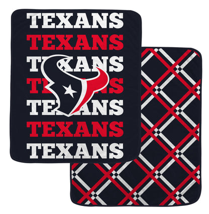 NFL Repeat Refresh 2-Sided Diamond Back 50x60 Ultra Cozy Blanket
