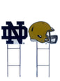 NCAA Logo and Helmet 2 Pack Yard Sign Set
