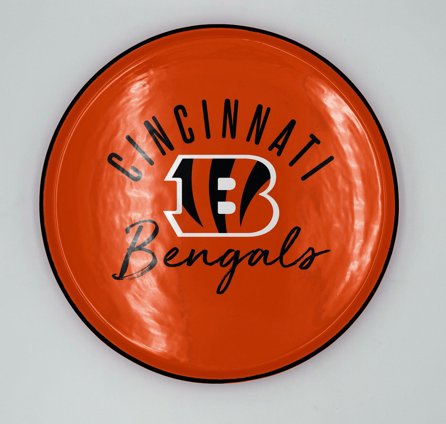 NFL Script Logo 14" Round Serving Tray