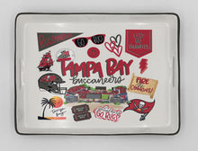 Load image into Gallery viewer, NFL Loco Fan Large Serving Tray w/Handles
