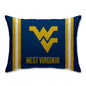 NCAA Standard Stripe Logo Bed Pillow