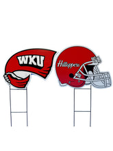 Load image into Gallery viewer, NCAA Logo and Helmet 2 Pack Yard Sign Set
