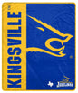 NCAA Endzone Ultra Soft Tailgate Throw