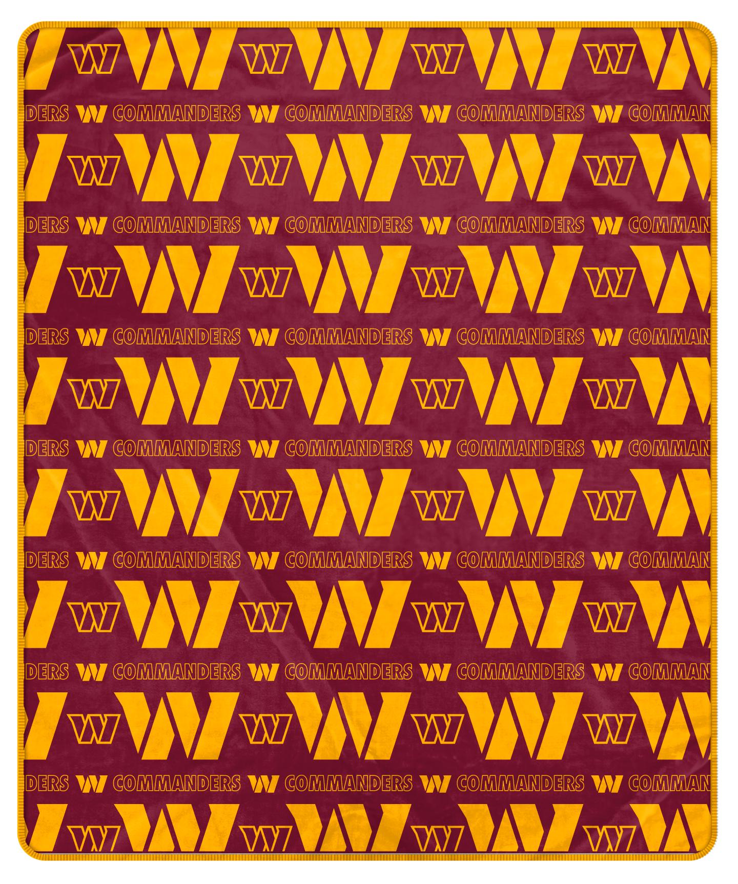 NFL Repeat Big Logo Wordmark 50x60 Blanket