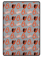 Load image into Gallery viewer, MLB Logo Roll Ultra Cozy Oversized 66x95 Blanket
