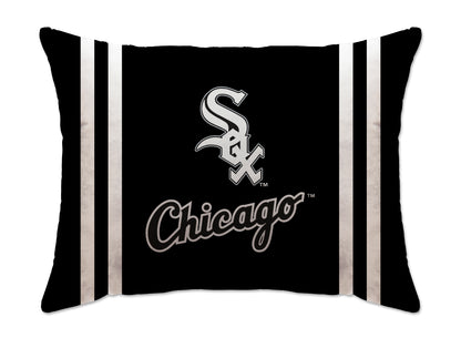 MLB Standard Logo Stripe Bed Pillow