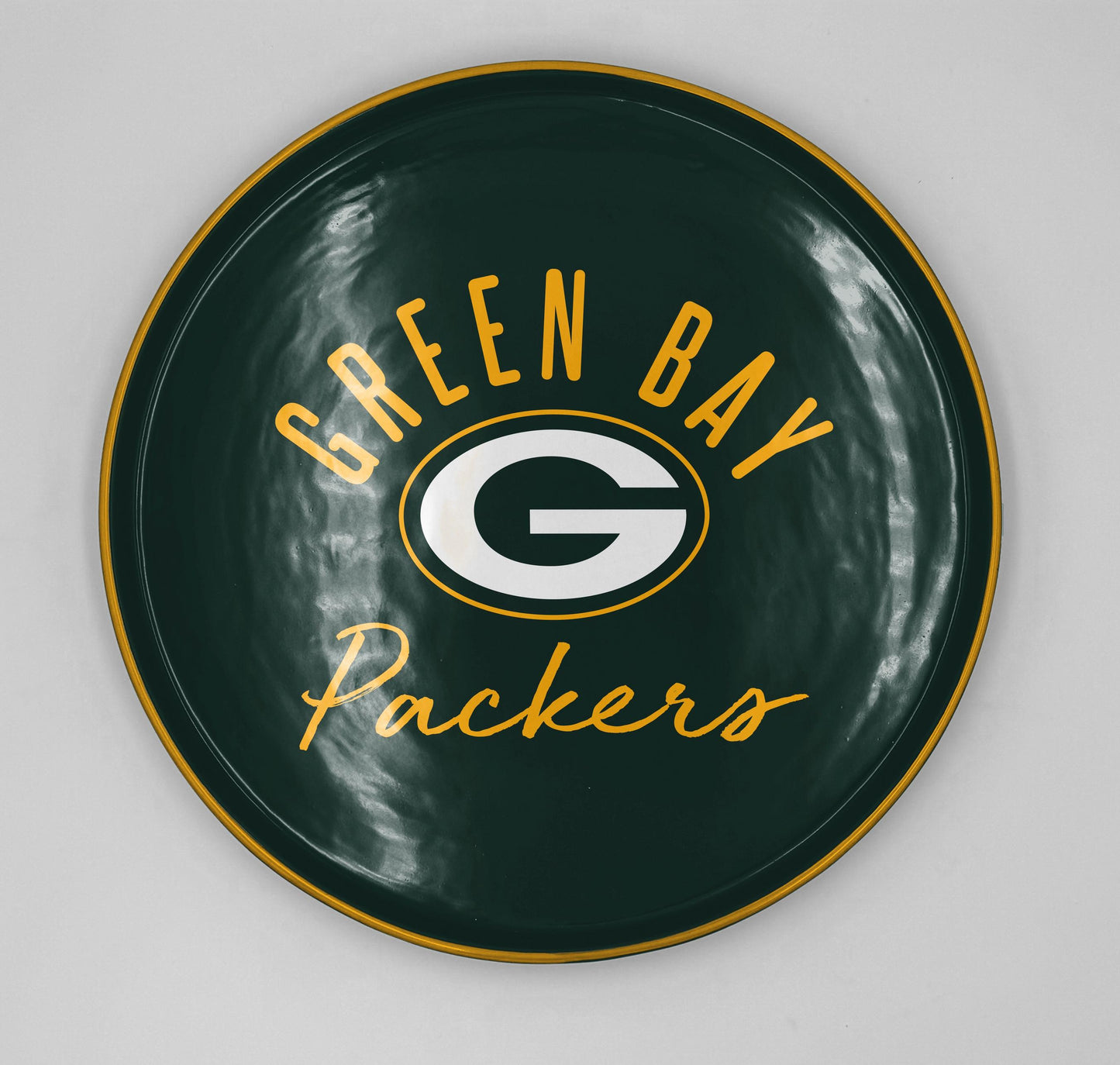 NFL Script Logo 14" Round Serving Tray