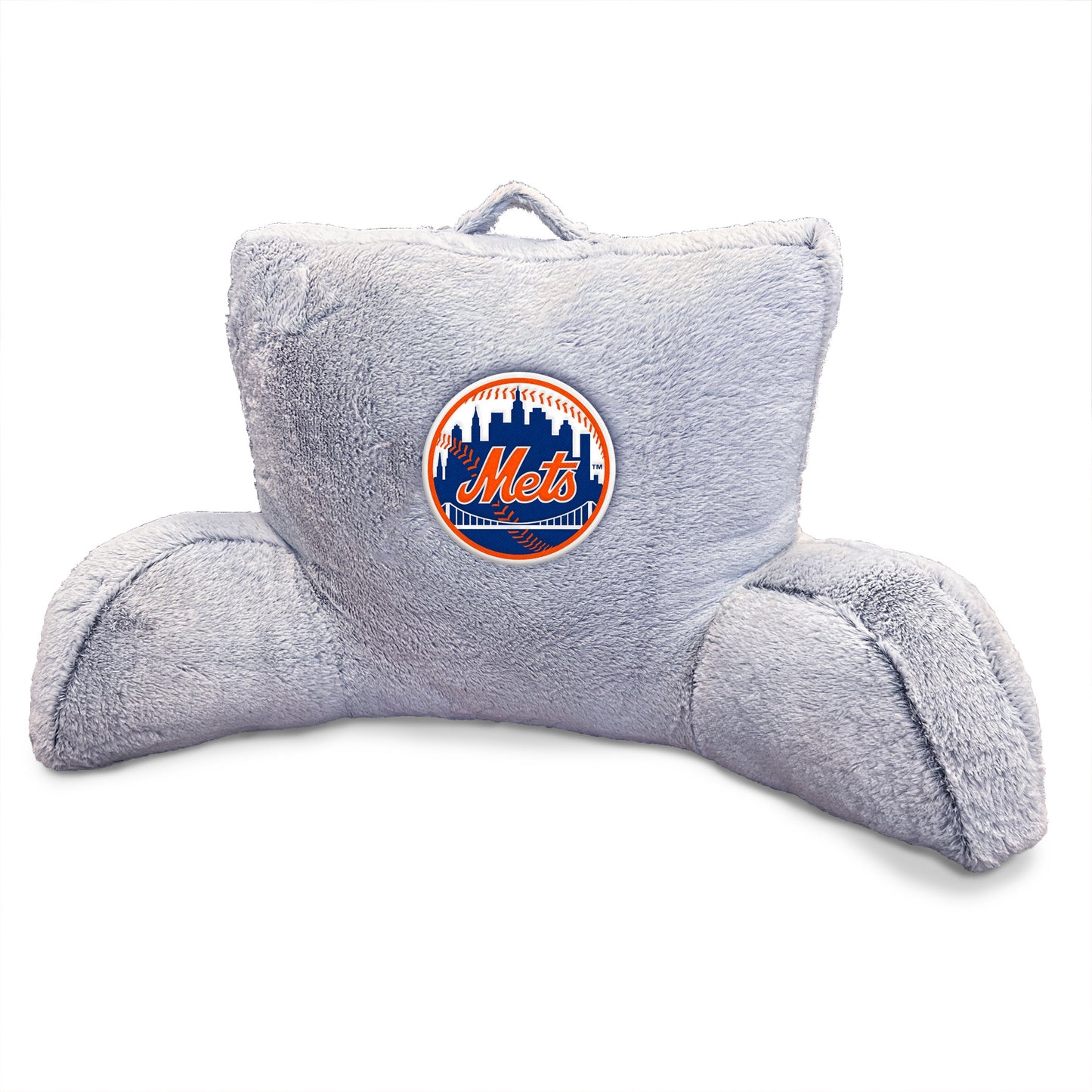 MLB Faux Fur Logo Backrest