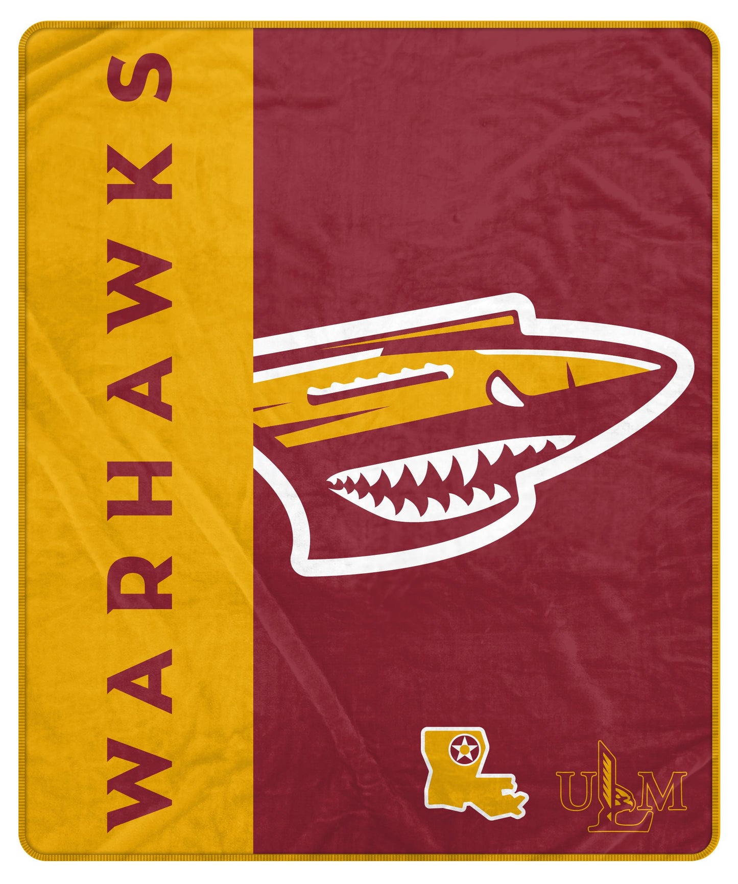 NCAA Endzone Ultra Soft Tailgate Throw