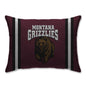 NCAA Standard Stripe Logo Bed Pillow