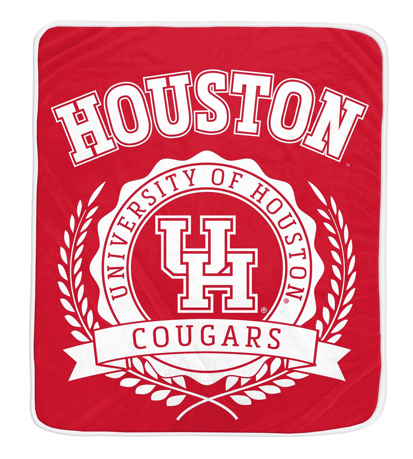 NCAA University Crest 50x60 Ultra Soft Blanket