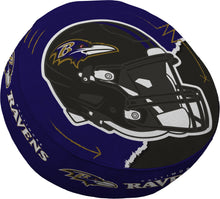 Load image into Gallery viewer, NFL Split Helmet Circle Plushlete Pillow
