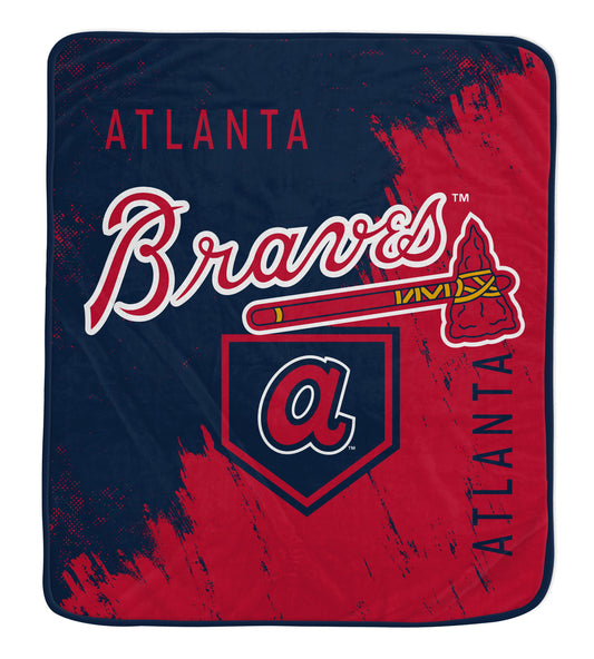 MLB Painted Plate Ultra Soft 50x60 Blanket