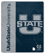 Load image into Gallery viewer, NCAA Endzone Ultra Soft Tailgate Throw
