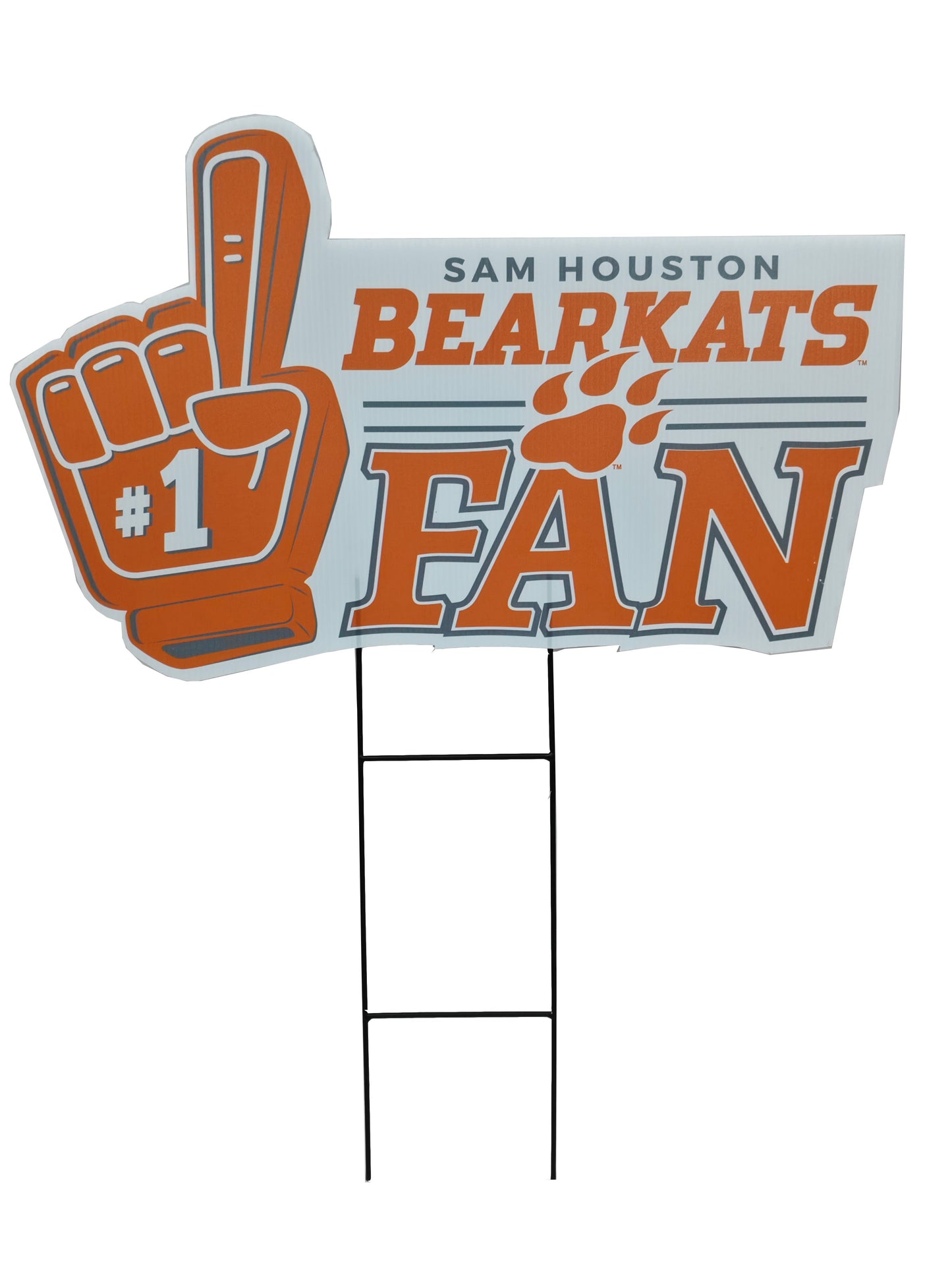 NCAA #1 Fan Yard Sign