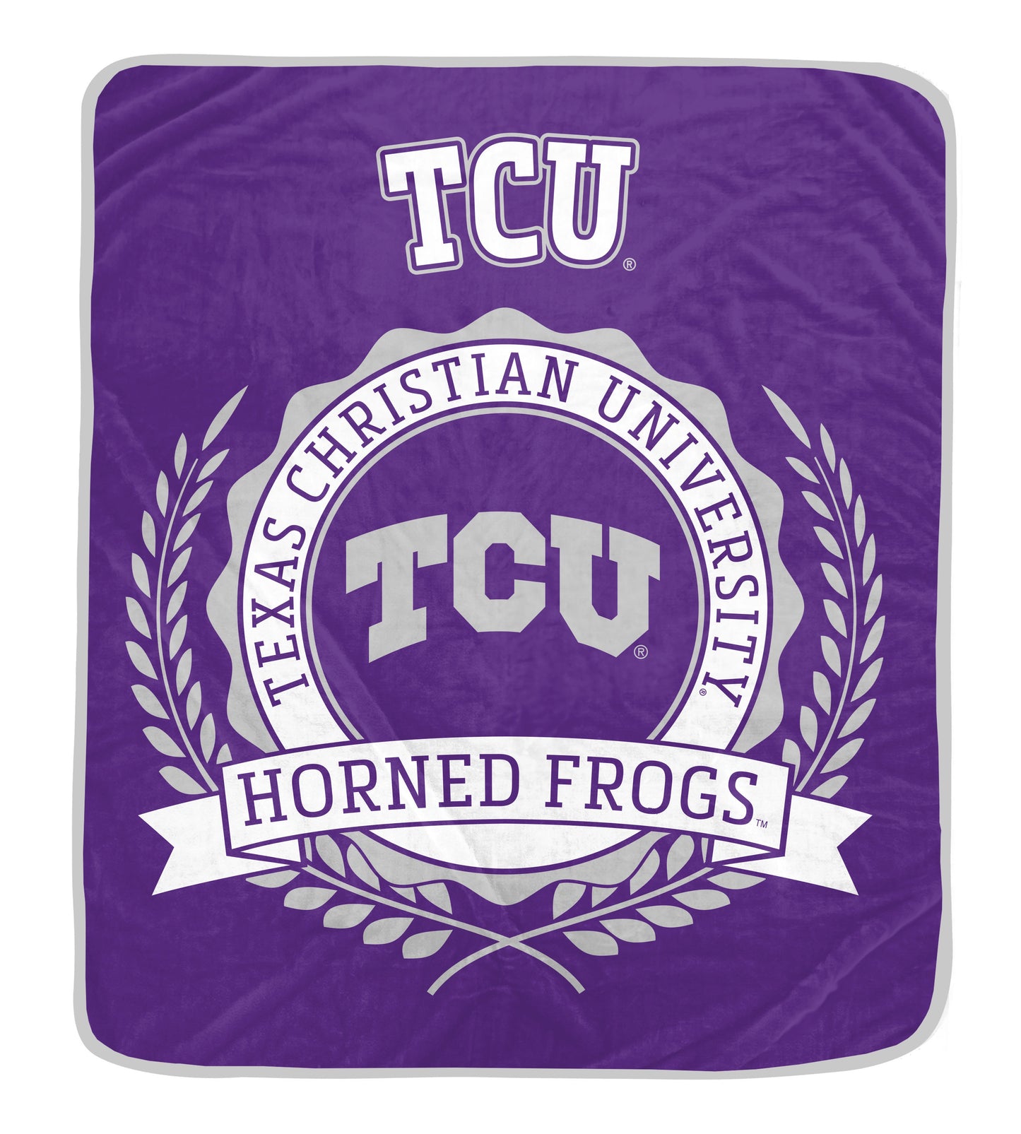 NCAA University Crest 50x60 Ultra Soft Blanket