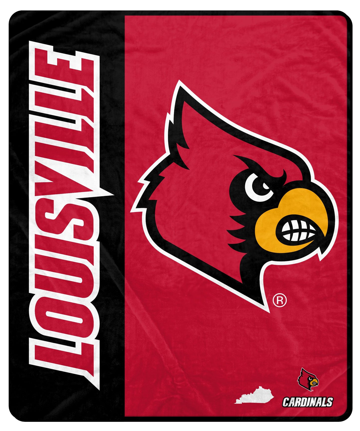 NCAA Endzone Ultra Soft Tailgate Throw