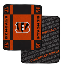 Load image into Gallery viewer, NFL Reverse Block Double Sided 60x70 Ultra Cozy Blanket
