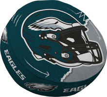 Load image into Gallery viewer, NFL Split Helmet Circle Plushlete Pillow
