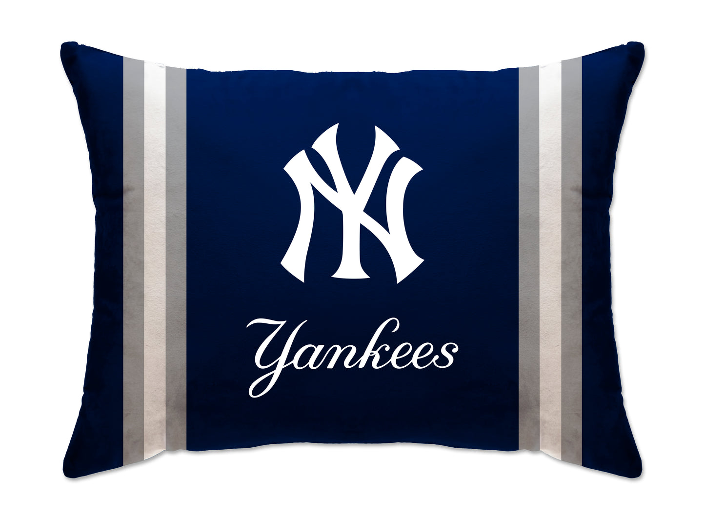 MLB Standard Logo Stripe Bed Pillow
