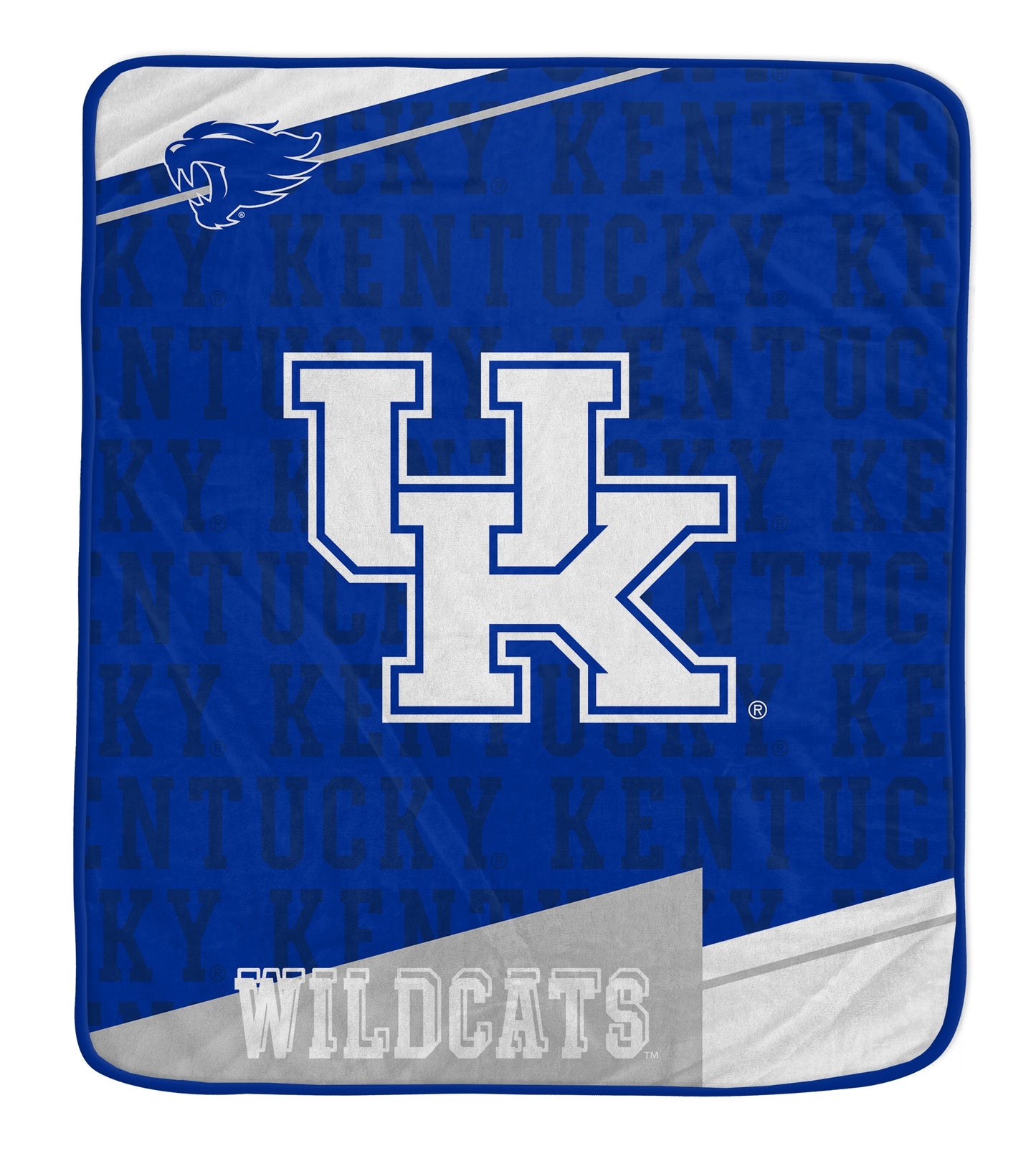 NCAA Diagonal Ghost Ultra Soft 50x60 Blanket