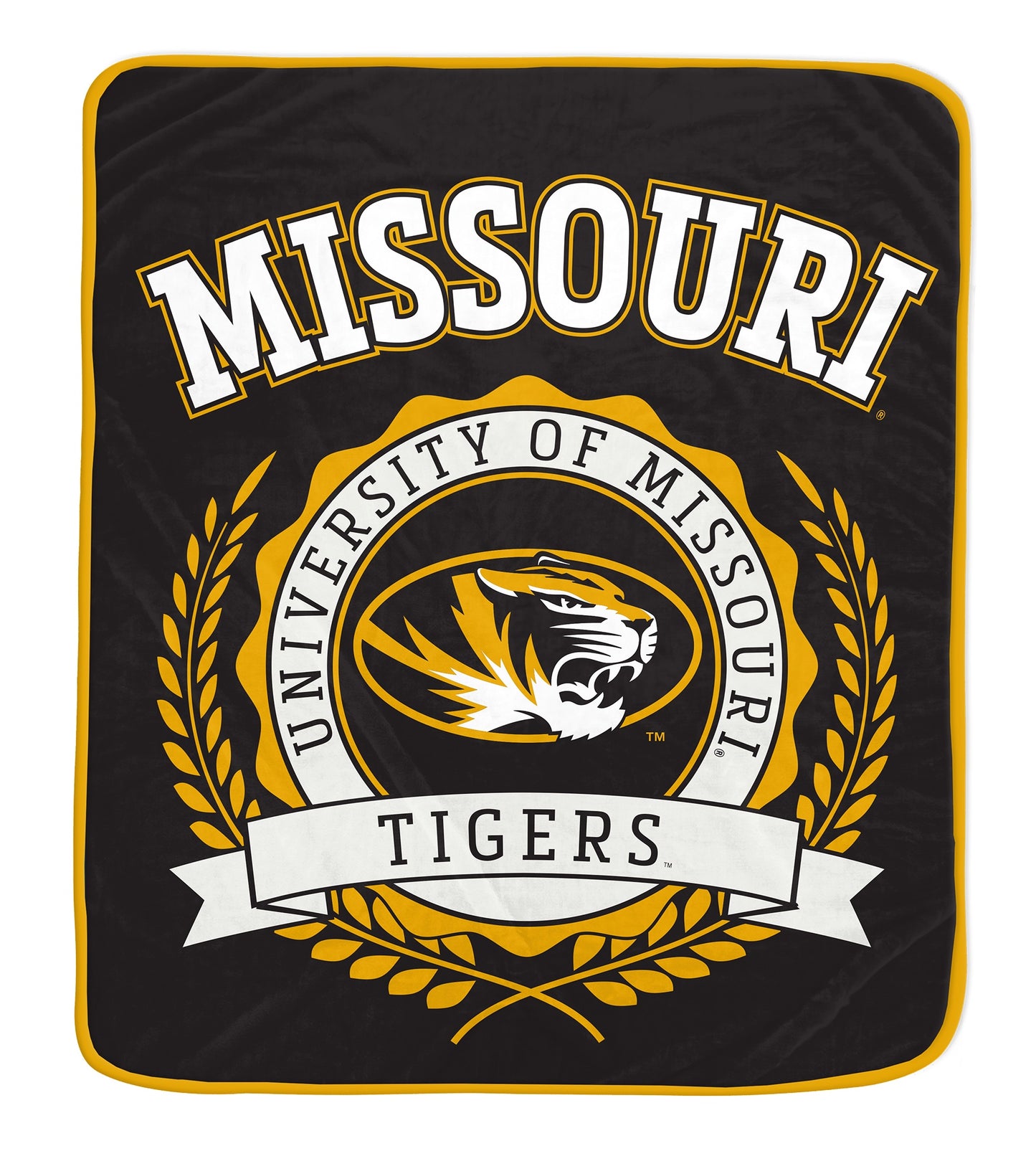 NCAA University Crest 50x60 Ultra Soft Blanket
