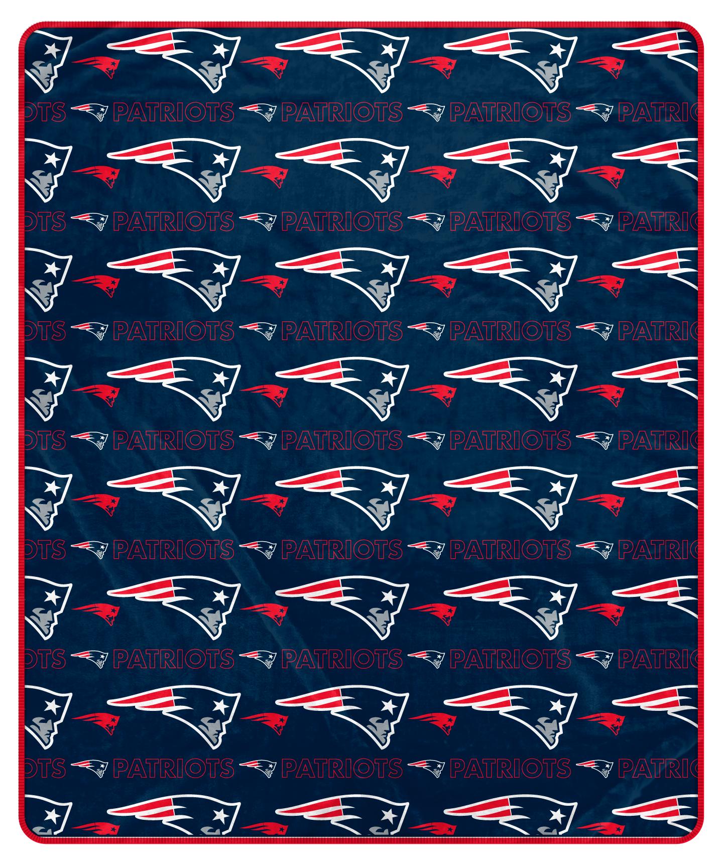 NFL Repeat Big Logo Wordmark 50x60 Blanket