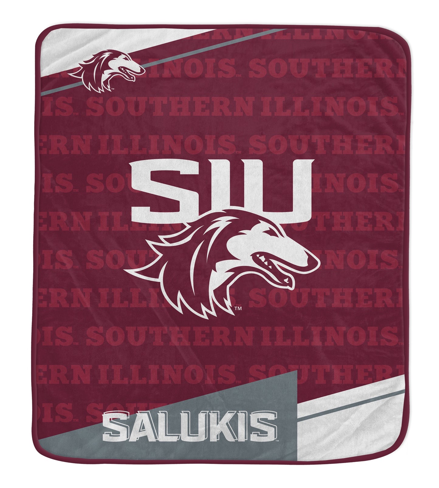 NCAA Diagonal Ghost Ultra Soft 50x60 Blanket